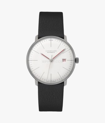 Junghans Gents Watch MAX BILL Analogue with Chronograph Function Black